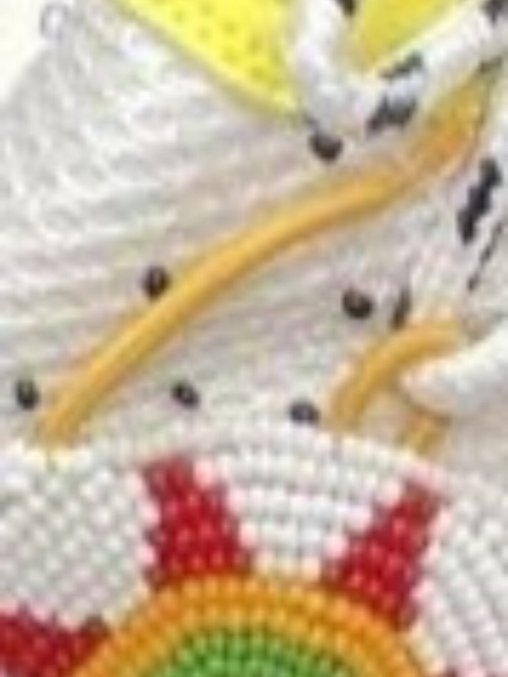 Farm Rio Beaded Sunset Tennis Shoes Size 11 - Picture 8 of 8